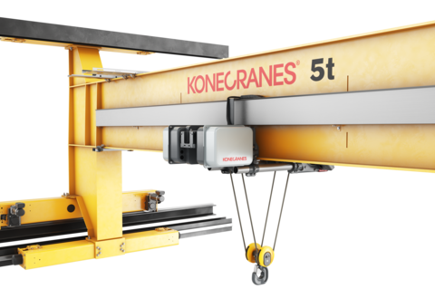 Wall mounted console cranes_3D