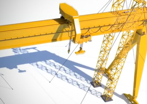 World's largest Goliath gantry crane