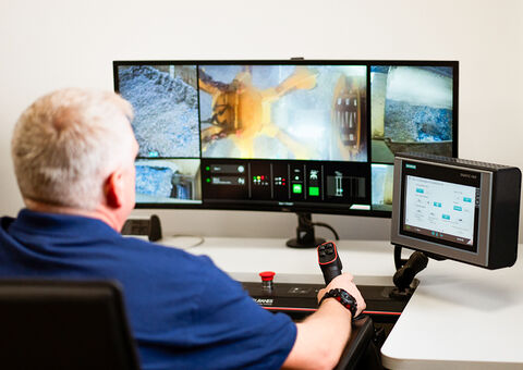 Konecranes Remote Operating Station for WTE