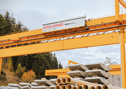 Konecranes gantry cranes
