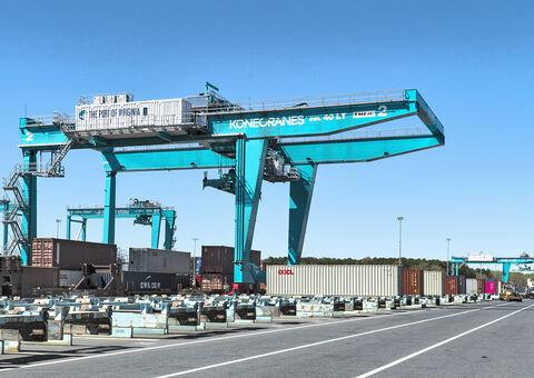 Port of Virginia.