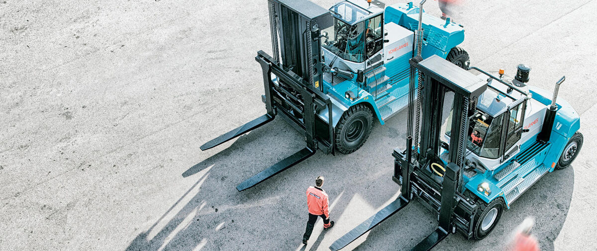 Konecranes’ Annual Report reviews the results of the company’s successful integration work