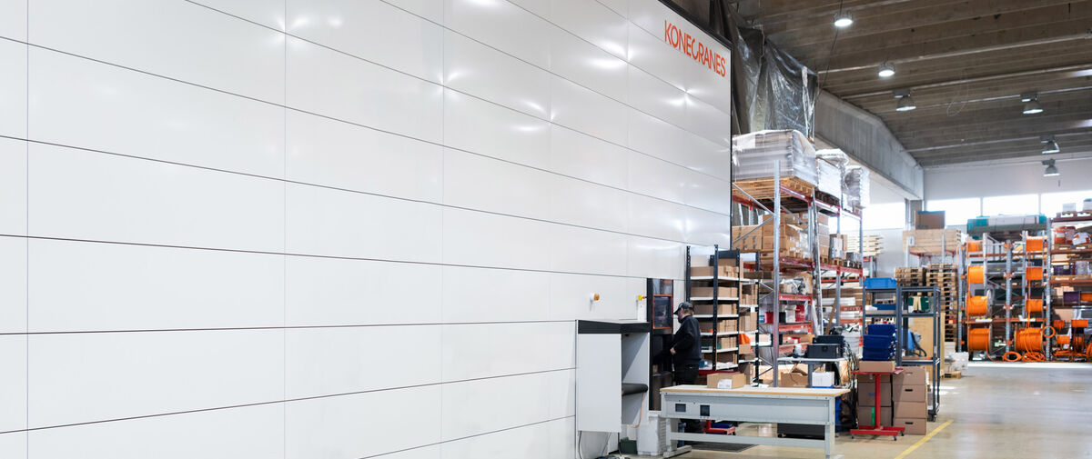 Automated warehouse Agilon boosts sales, warehousing and production in Electro Center Oy, Tampere facilities