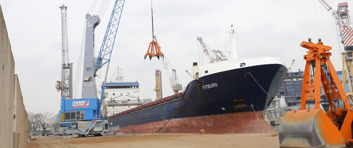 Konecranes Gottwald Mobile Harbor Cranes at Terminal di Venezia