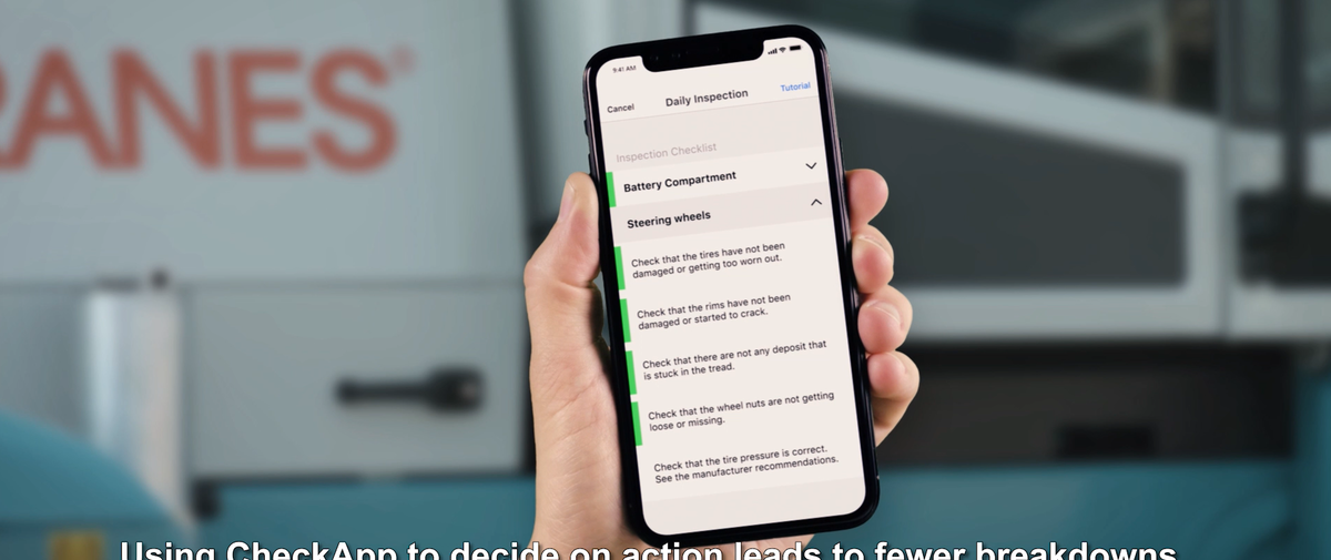 CheckApp for lift trucks daily inspection_image 