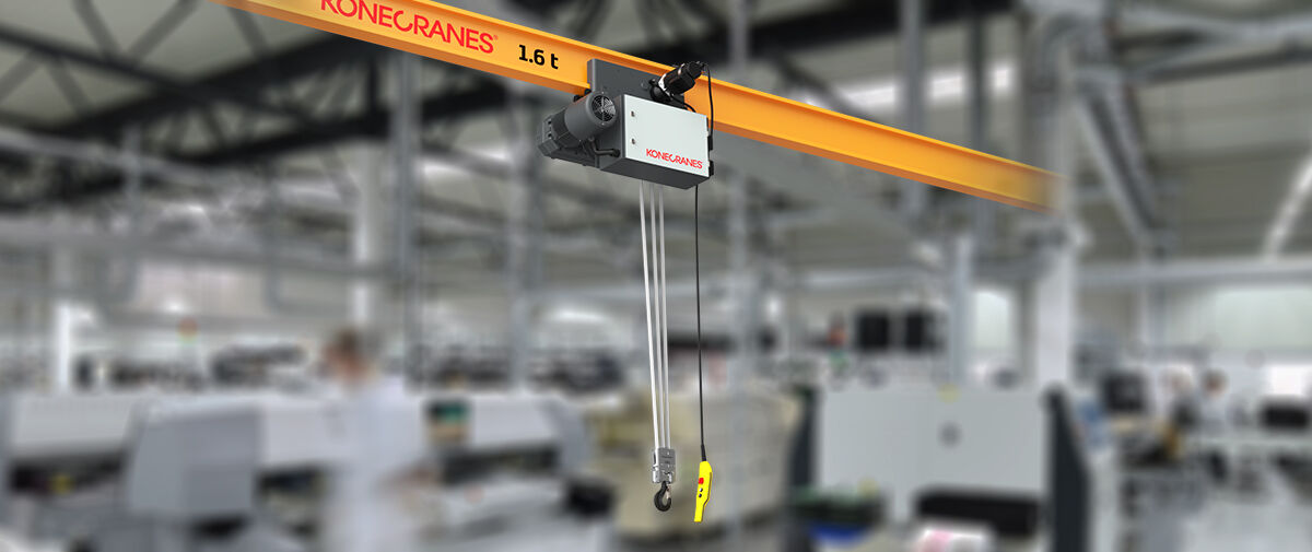 Konecranes belt hoist article
