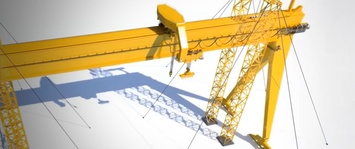 World's largest Goliath gantry crane