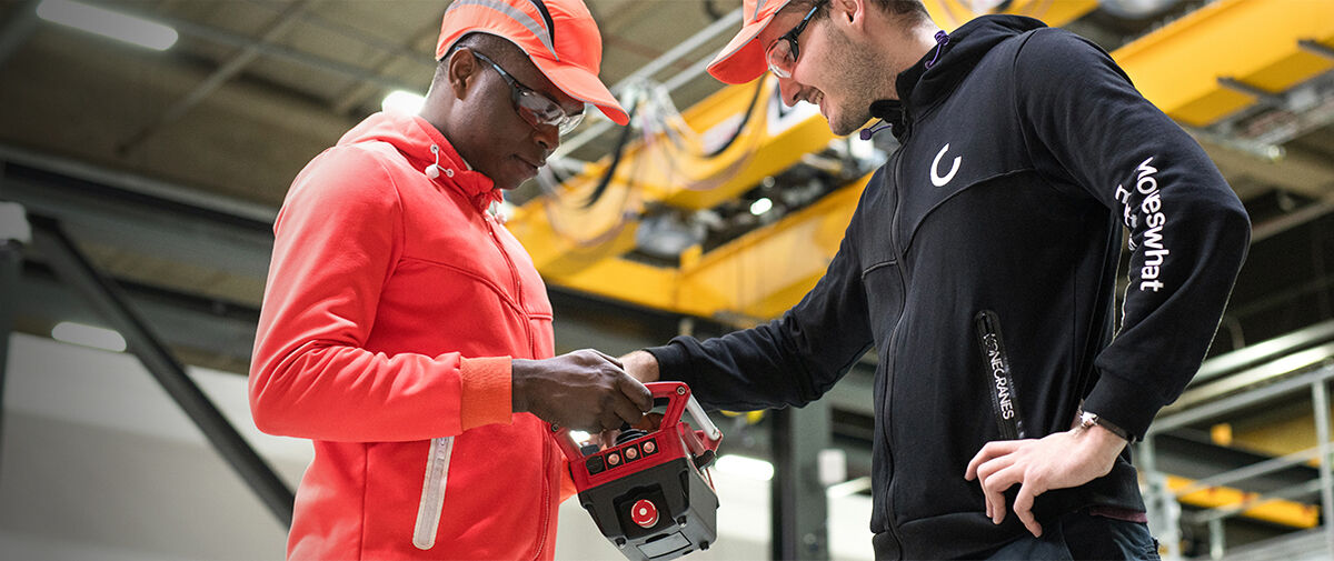 Crane operator training