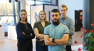 The applications team in Hyvinkää rolls out new processes