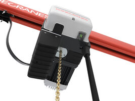 Konecranes D-series hoist display close up