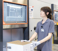 ABB worker using Agilon