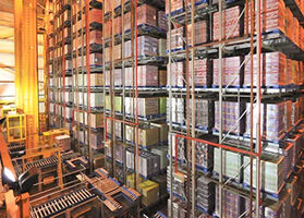 High-bay warehouse