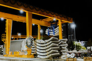 Gantry crane_precast concrete application_ARGE