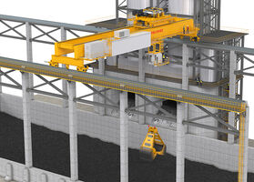 EOW coker crane